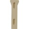 Ekena Millwork 2 1/2"W x 6"D x 8"H Medium Gomez Wood Bracket, Rubberwood BKTW02X06X08GORW - alternate 2